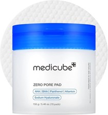 Medicube Zero Pore Pads 2.0 AHA BHA Exfoliating Toner Pads Korean Skincare 70ct
