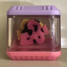 VINTAGE FISHER PRICE PEEK A BLOCKS SENSORY REPLACEMENT BLOCK FISHES LIQUID