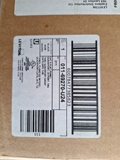 Leviton 69270-U24 Flat 24-Port Cat 6 Patch Panel with Cable Management Bar