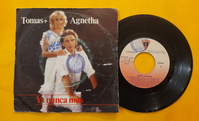 ABBA TOMAS+AGNETTA (YA NUNCA MAS) SING IN SPANISH 7''  SPANISH PROMO RARE
