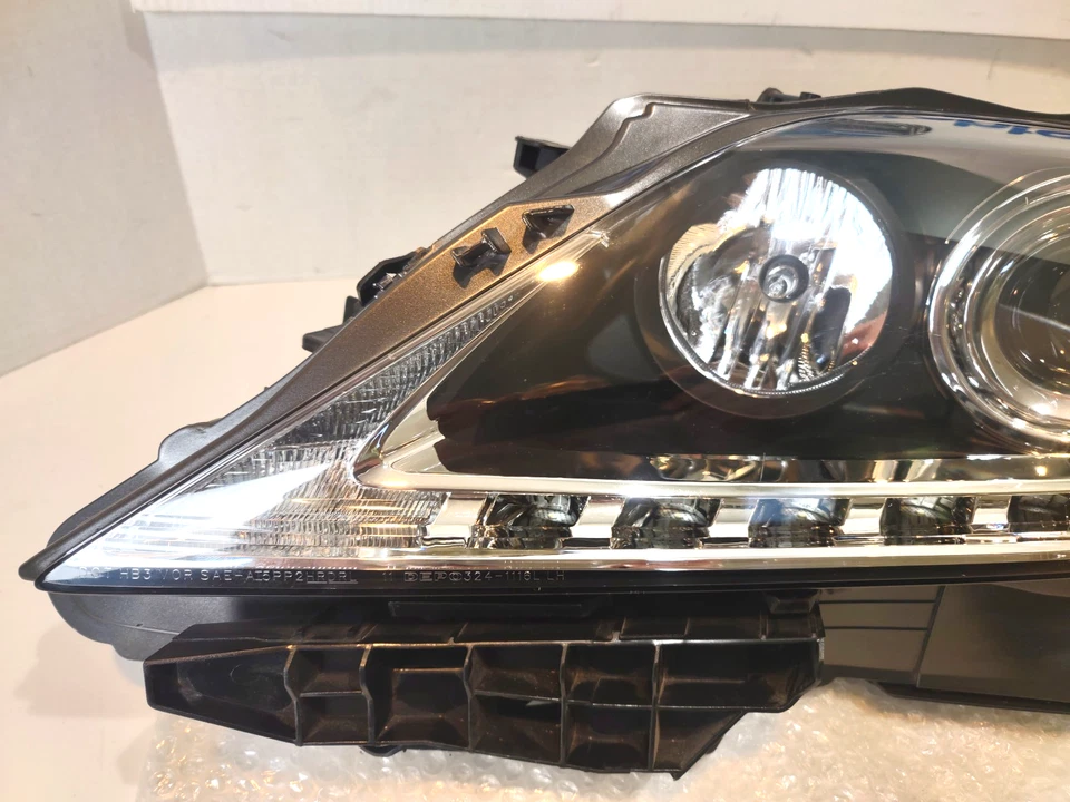 Faro delantero izquierdo para 13-15 Lexus Rx350 15 RX450h certificado CAPA con LED DRL Foto 2 de 4