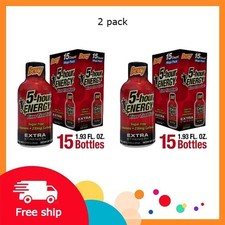 5-hour ENERGY Shot, Extra Strength, Berry, 2 pack