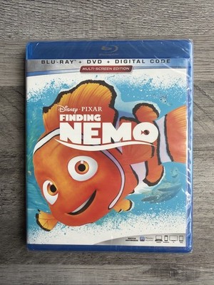 Finding Nemo (Blu-ray + DVD + Digital Code) BRAND NEW & SEALED