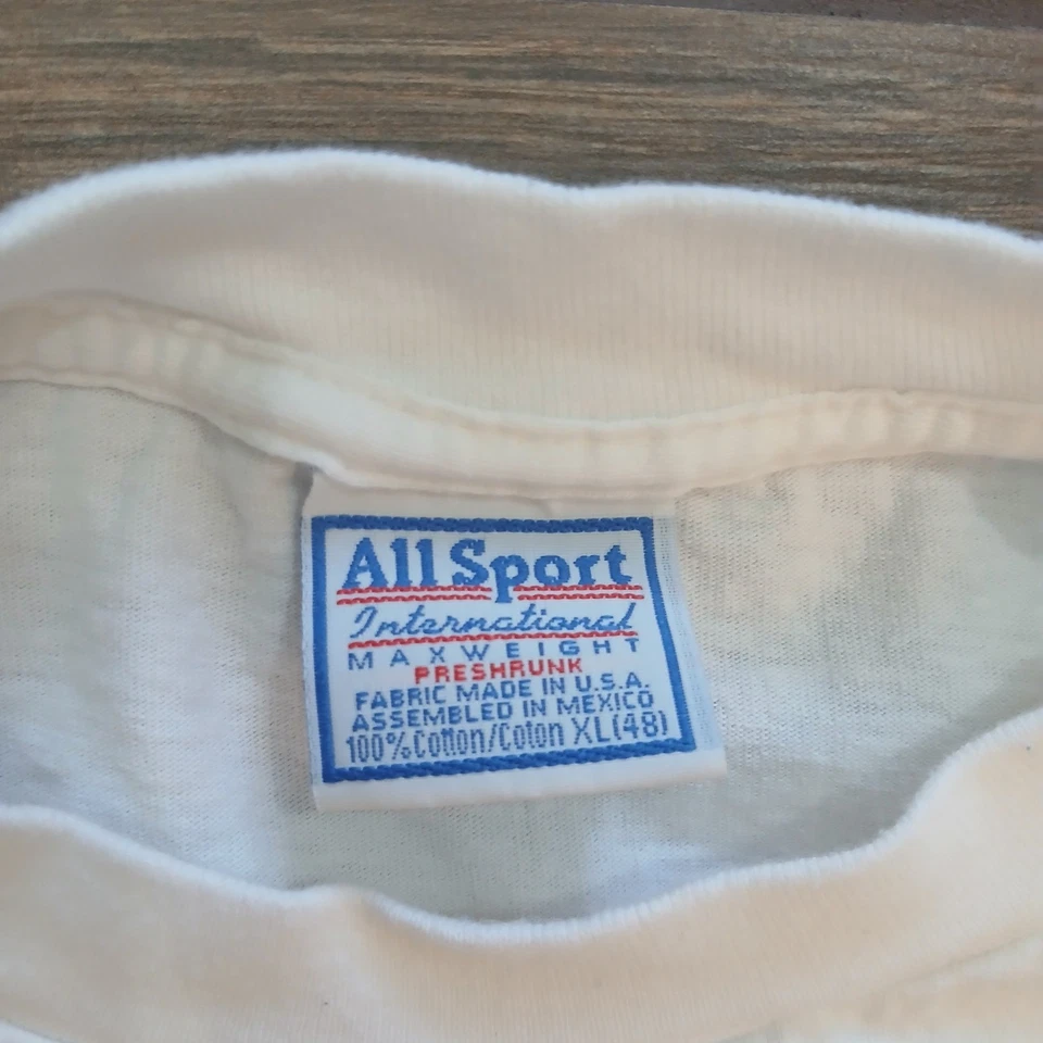 Camisa Budweiser De Colección Para Hombres Extra Grande King of Beers Todo Deporte Hecha en EE. UU. Y2K Foto 3 de 4