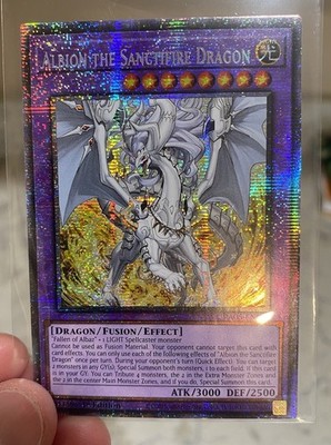 Yu-Gi-Oh! Starlight! RA05: EN037-ALBION The Sanctifire Dragon 1st Ed NM-MINT