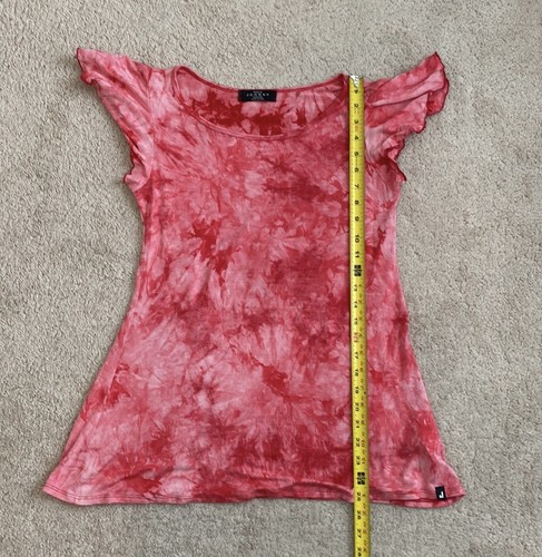 Made by Johnny Women's Pink Tie Dye Tunic Top Size Medium - Picture 7 of 8