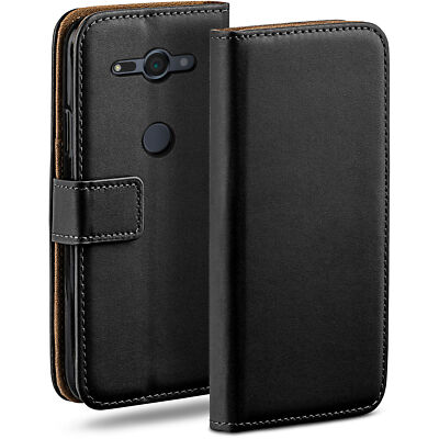Hülle für Sony Xperia XZ2 Compact Schutzhülle Book Case Flip Etui Handy Tasche
