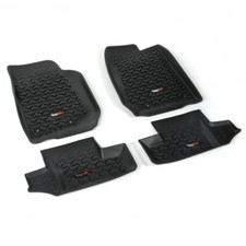 Rugged Ridge Floor Liner Frontrear Black Fits 2007-2018 Jeep Wrangler Jk 2 Dr Rugged Ridge Floor Liner Frontrear Black Fits 2007-2018 Jeep Wrangler Jk 2 Dr