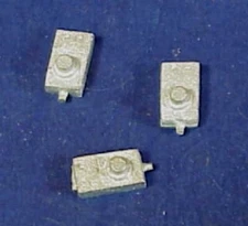 HO/HOn3 ELECTRICAL METER BASES WISEMAN MODEL SERVICES CAST DETAIL PARTS  #HO135 