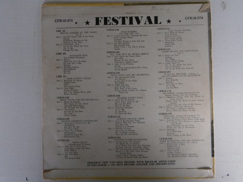 BURL IVES - Singing Folk Songs about the FAIR SEX - OZ pressing 10" LP - Picture 2 of 2