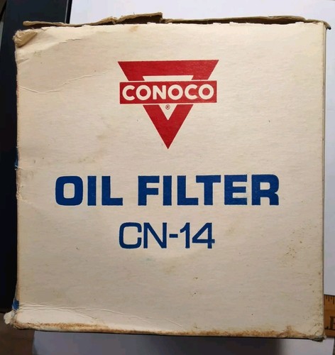 Vintage NOS Conoco Oil Filter CN-14 Gas & Oil Collectible Garage Man Cave - Picture 9 of 10