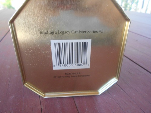 Milton S. Hershey Building a Legacy Purple Tin Canister Series #3 1996 - Picture 4 of 4