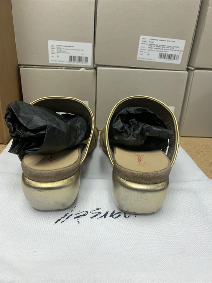 Sandalia para mujer Marsell Nespoletta Oro Antico marrón dorado 36, 36,5, 37, 39,5 Foto 4 de 4