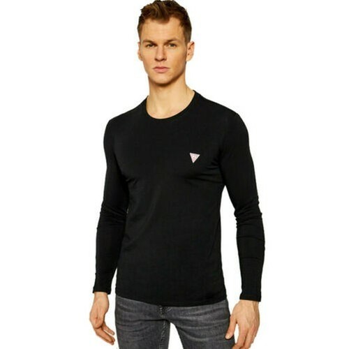 GUESS Men's Jersey Cotton Long Sleeve Sport Stretch Basic M1RI28J1311 - Picture 3 of 14