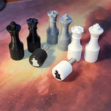 Chess Pieces Cue Joint Protector Pool Billiards Most Sizes Available Many Colors
