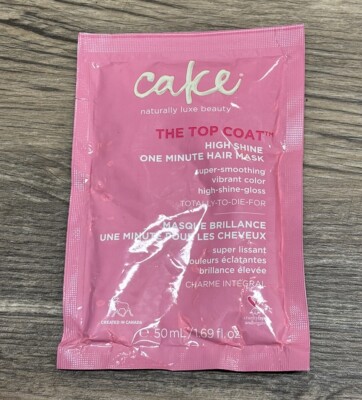 Cake Beauty The Top Coat High Shine One Minute Hair Mask 1.69 fl oz (50 ml)