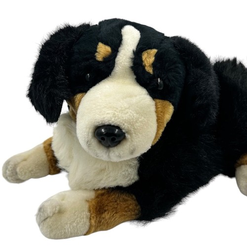 Bernese Mountain Dog Plush Barking Puppy Dog Sound Motion Dan Dee Stuffed Animal - 第 1/14 張圖片
