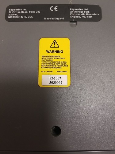 Raymarine DSM250 Digital Sounder Module ONLY - E62007 - / 60 Day Warranty - Picture 5 of 5