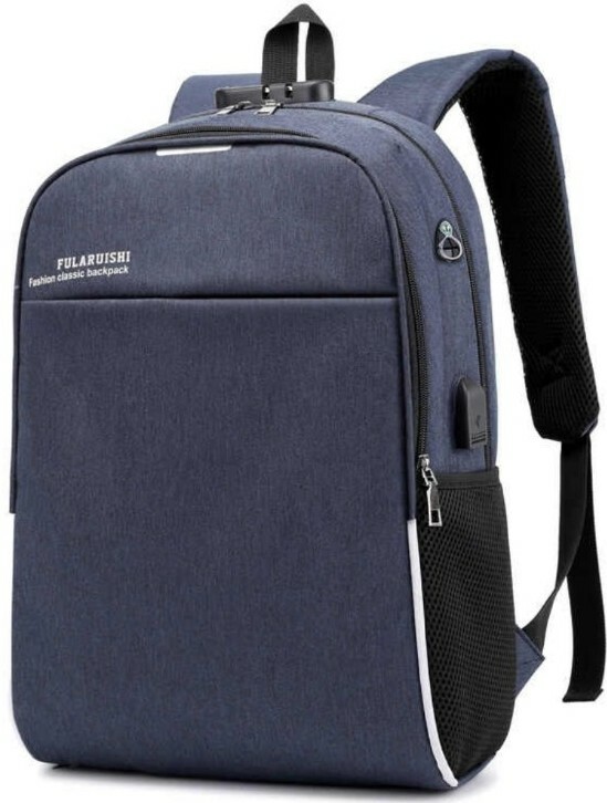 Fularuishi Fashion Classic Backpack External Charging Port