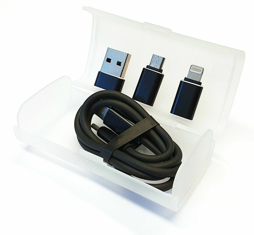 Genuine Budi Micro USB Charging Data Sync Fast Cable 0.6m 6 in 1 All in 1 USB - Picture 2 of 5