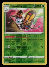 Beautifly SWSH11: Lost Origin #008/196 Reverse Holo Rare Pokemon Card