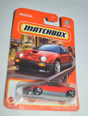 MATCHBOX 2024 CITY ADVENTURE 24/100 - 1992 MAZDA AUTOZAM AZ-1 RED
