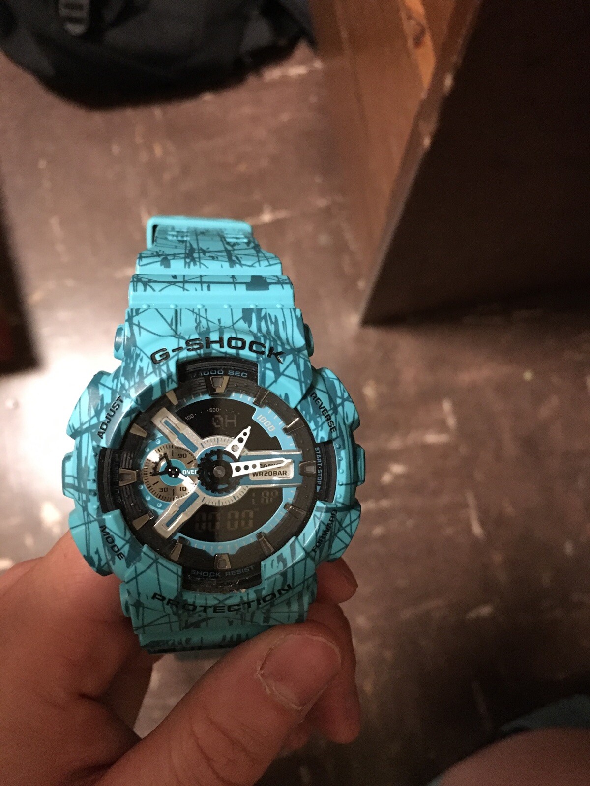 g shock ga 110 size