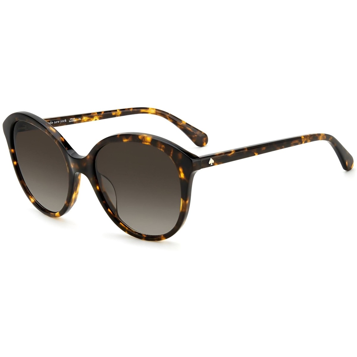 Kate Spade BRIA/G/S 0086 HA Sunglasses Havana Round Frame, Brown Lenses Kate Spade CAPRI/G/S 0086 HA Women main image 3
