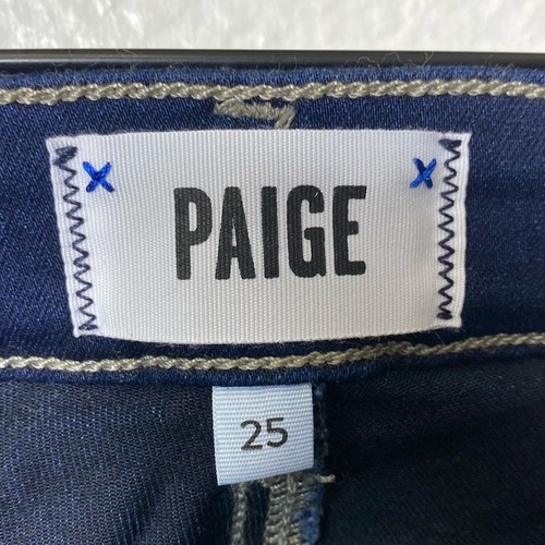 Pantalones de mezclilla ajustados al tobillo PAIGE Verdugo para mujer talla 25 nuevos con etiquetas - Imagen 3 de 6
