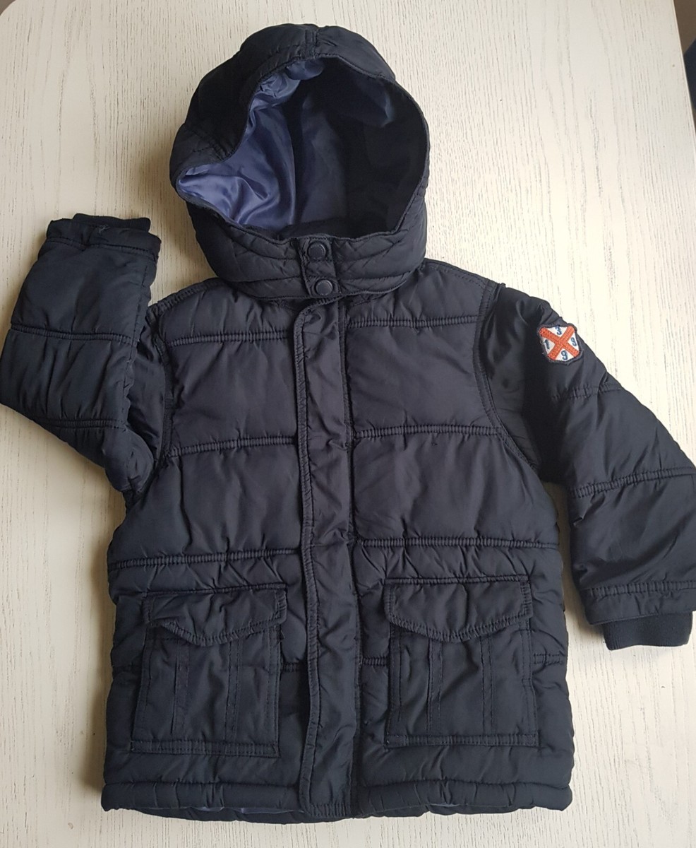 LOGG H&M warme JUNGEN Kinder Winterjacke Steppjacke Jacke 98