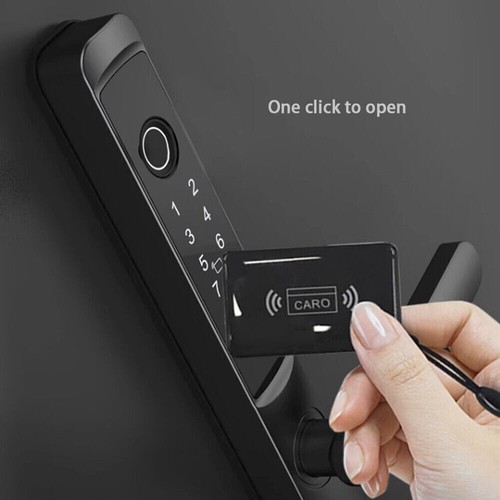 Fingerprint+Digits Pad+RFID Card+APP f/Narrow Side Sliding Door &Folio Door Lock - Picture 8 of 11