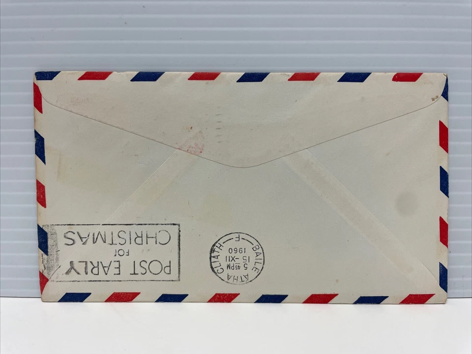 Irish International Airlines First Boeing Shamrock Jet Airmail FDC (1960) - Image 2 of 2