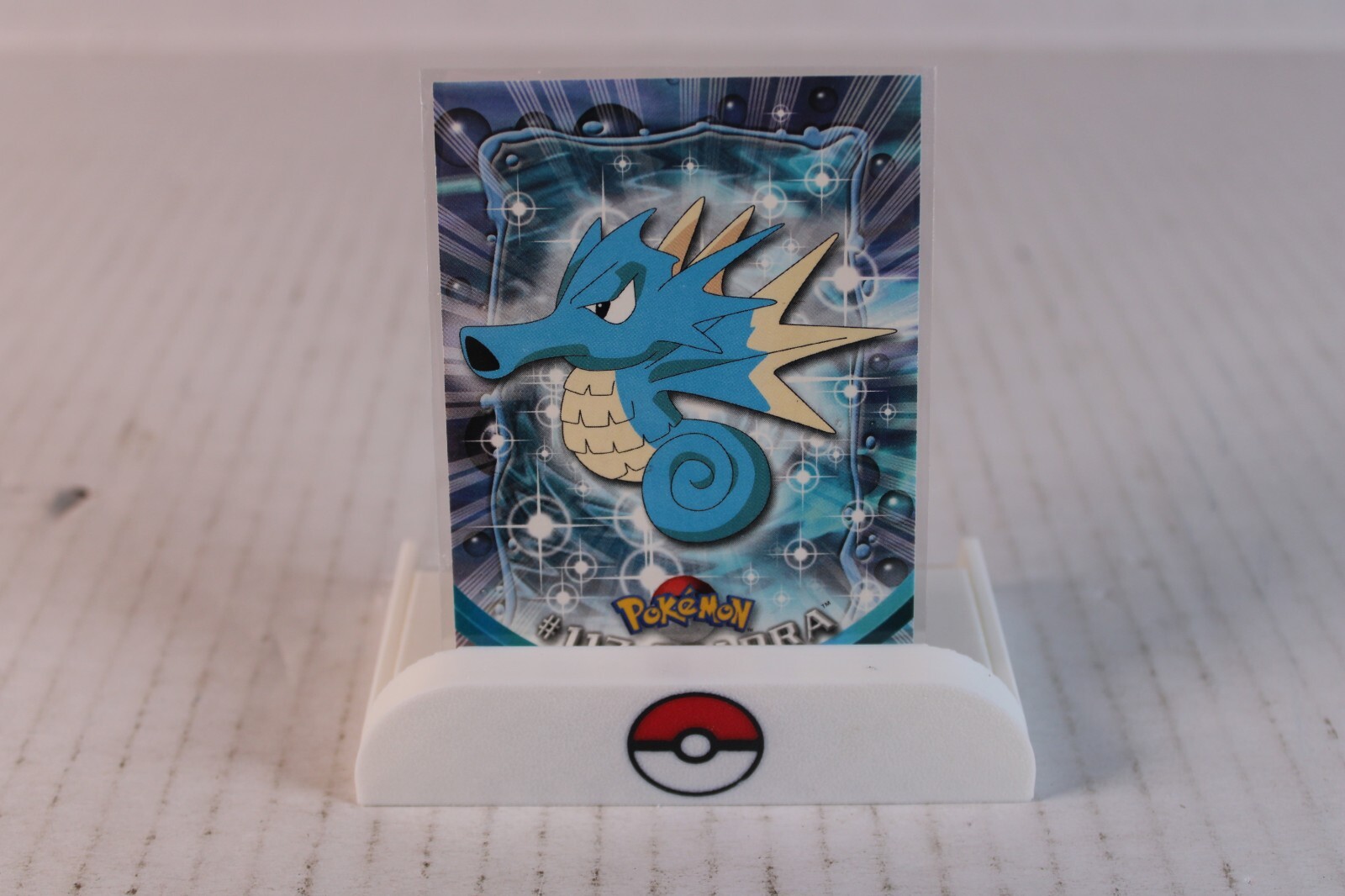 Pokemon - Topps 1999 - #117 Seadra- Non Holo - Blue Logo - Vintage Pokémon