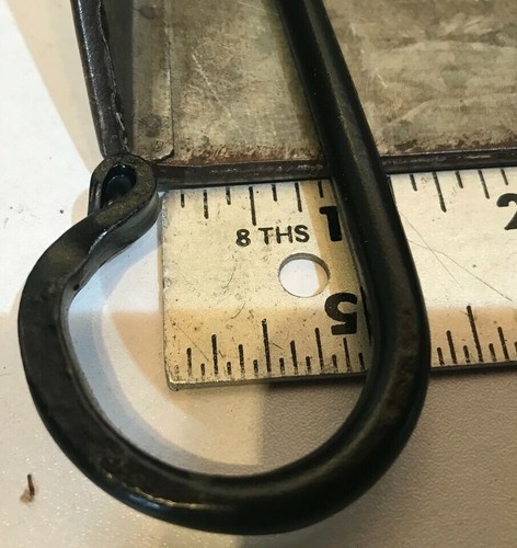 Antique Vintage S Style Wrought Iron Gambrel Butchers Game Hook Meat Beam 18" - Picture 2 of 6