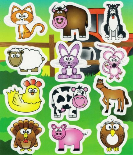 Hojas de pegatinas para niños álbum de recortes pegatinas bolsa de fiesta rellenos 20 diseños paquetes de 1 a 50 - Imagen 6 de 23