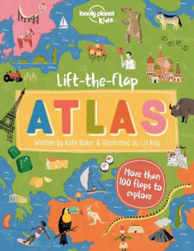 Thumbnail - Lonely Planet Kids Lift-the-flap Atlas By Lonely Planet Kids