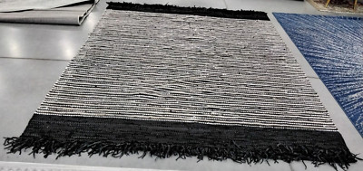 BLACK / MULTI 8' X 10' Broken Thread Rug, Reduced Price 1172734821 VTL373G-8