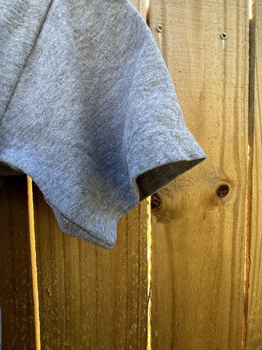 Boys T-shirt M Brandon Soccer, Grey Crew Neck, Short Sleeve, Small Hole, Preown - Picture 2 of 5