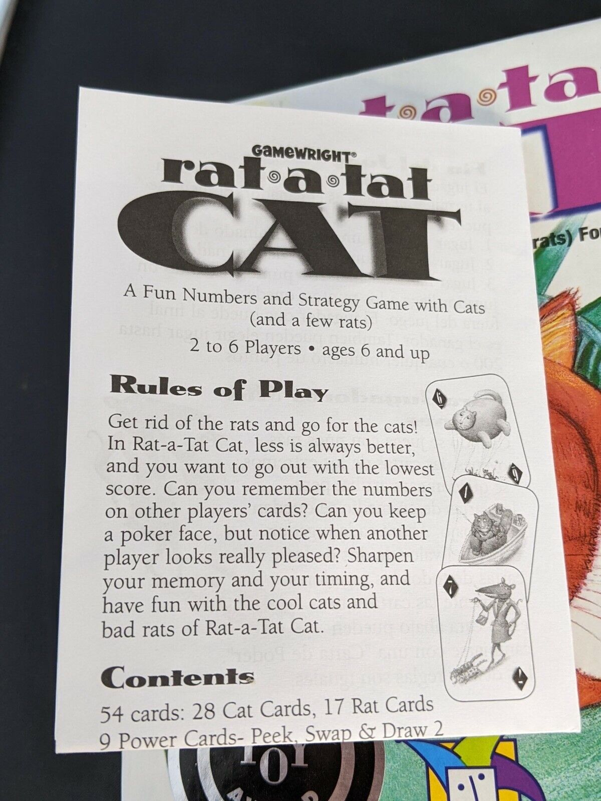 Gamewright - Rat-A-Tat Cat - Card Game, Ages 6+ (2-6 players) 