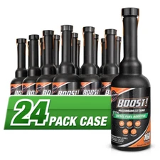 Opti-Lube Boost! Maximum Cetane Diesel Fuel Additive: 8oz LONG NECK, Case of 24