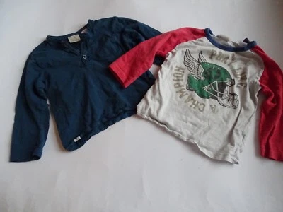 ZARA BABY BOY Zwei LG Shirts Gr.18/24 92 - Bild 1 von 3