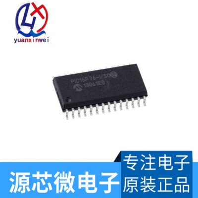 1pc Microchip PIC16F76-I/SO 16F76 8-Bit Flash MCU SOIC-28 #2/18