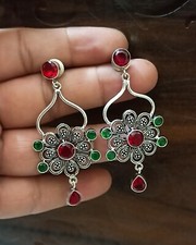 Fashion dangle earrings for women/Handmade Monalisa Stone Earrings/Gifts For Her