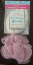 THE BATHERY Let's Spa 2-In-1 Massaging Soap + Sponge  