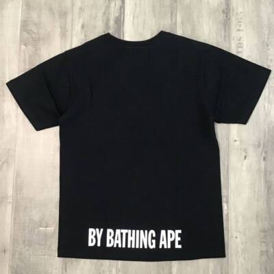 A BATHING APE ×ONE PIECEフラッグマークTシャツブラックM s-l400.jpg