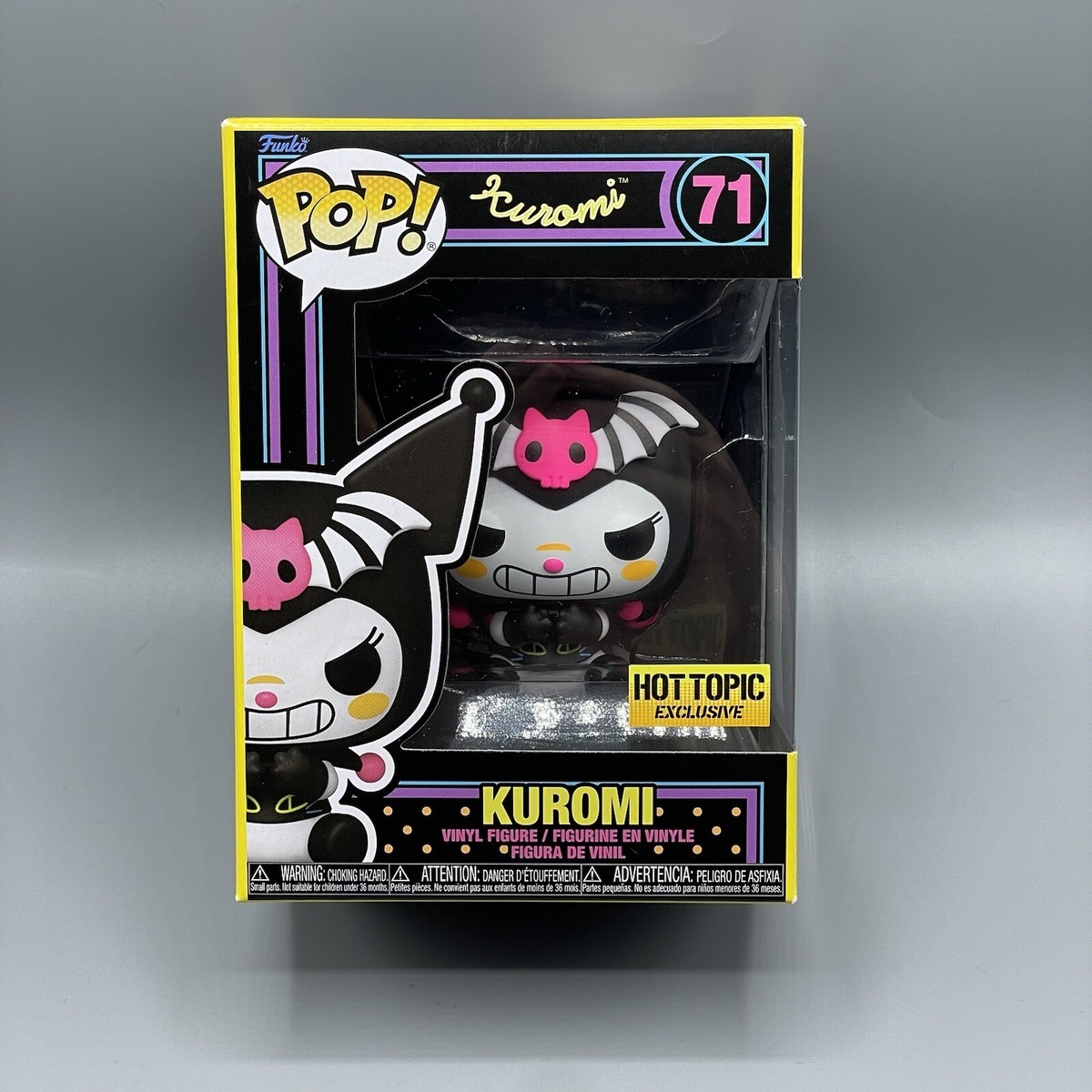 Funko Pop! Sanrio - Kuromi Halloween Blacklight #71