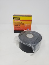 Scotch Vinyl Electrical Tape Super 88, 2 in x 36 yd, Black