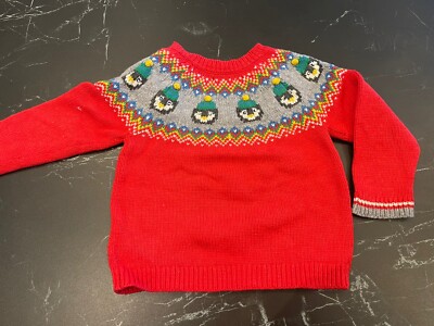  weihnachtspullover  *Mini Boden* Baby Kind Gr.80