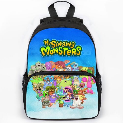 My Singing Monsters Backpack Waterproof Schoolbag Travel Bag Sport Backpacks - Picture 49 of 51
