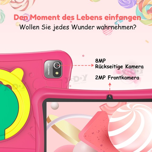 2025 Neu Kids Tablet 2GB+32GB 10.1" Android14 Tablet Quad-core 5G WiFi 6000mah - Bild 6 von 22